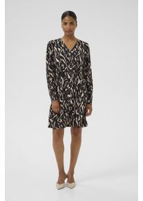 Kaffe Kleid KAmille Tight fit animal
