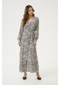 Kaffe Kleid Loose fit Black Oyster/Moonstruck Animal dark grey