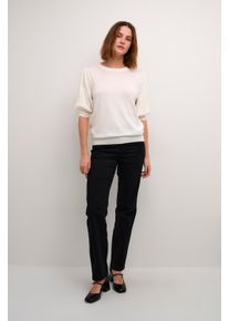 Kaffe Strickpullover Regular fit white