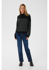 Kaffe Strickpullover KAlizz Strickpullover Loose fit black