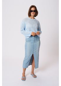 Kaffe Strickpullover KAsolar Regular fit blue