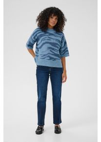 Kaffe Strickpullover KAsandra Baggy fit blue