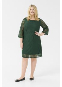 Kaffe Jerseykleid A-shape dark green