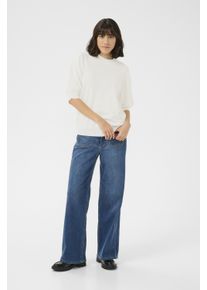 Kaffe Strickpullover Regular fit white