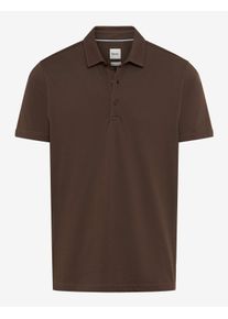 Brax Herren Polo Style PEPE chocolate, braun, Gr. L