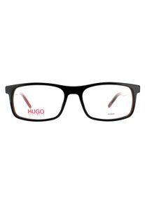Hugo by HUGO BOSS Montures de lunettes HG 1004 OIT 16 Noir Rouge Hommes