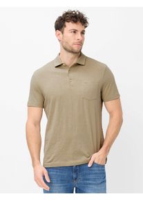 Brax Herren Polo Style PAVO light khaki Gr&uuml;n Khaki, gr&uuml;n - khaki, Gr. L