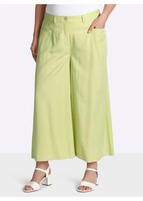 sheego Gro&szlig;e Gr&ouml;&szlig;en Culotte in 7/8-L&auml;nge, pistazie, Gr&ouml;&szlig;e 50 - Damen