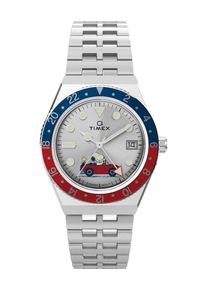 Timex Peanuts Q Timex Herren Silber Uhr TW2W83300