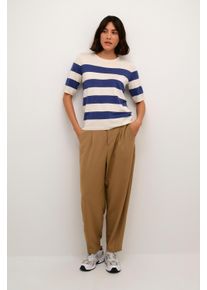 Kaffe Strickpullover Regular fit blue white