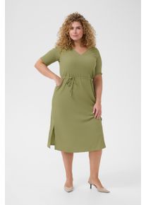 Kaffe Jerseykleid Regular fit Oil Green