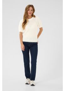 Kaffe Strickpullover Regular fit white