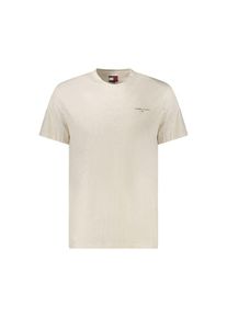 Tommy Hilfiger Beiges Baumwoll T-Shirt f&uuml;r Herren