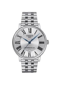 Tissot Carson Premium Powermatic 80 Herren Silberarmbanduhr T1224071103300