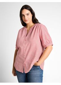 Tom Tailor sheego Gro&szlig;e Gr&ouml;&szlig;en Klassische Bluse, cozy pink, Gr&ouml;&szlig;e 46 - Damen