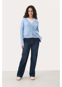 PART TWO Strickjacke Easy fit blue