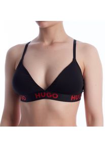BOSS Damen Elastischer Bralette-BH mit Logo-Band 50525383