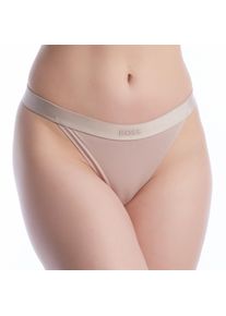 BOSS Damen Elastischer Baumwoll-Tanga mit Logo 50520398