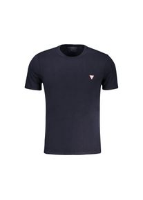 Guess Jeans Blaues Bio-Baumwoll-Herren-T-Shirt