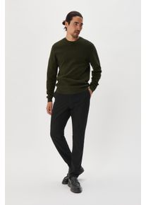Matinique Strickpullover MAlagoon Gerade Passform dark green