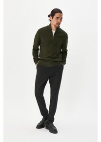 Matinique Strickpullover MAlagoon Gerade Passform dark green