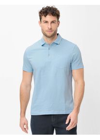 Brax Herren Polo Style PAVO sky, hellblau, Gr. L