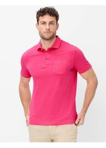 Brax Herren Polo Style PAVO raspberry, Rosa, Gr. L