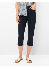 Brax Damen Caprihose Style MARY C NAVY, dunkelblau, Gr. 34