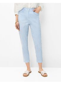 Brax Damen Chino Style MARA S BLUE SPLASH, hellblau, Gr. 50K