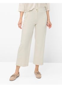 Raphaela by Brax Damen Culotte Style PEGGY CULOTTE LINEN, hellbeige, Gr. 38