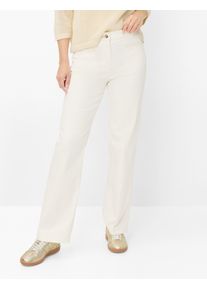 Raphaela by Brax Damen Marlenehose Style PEGGY FLARED ECRU, denim cremewei&szlig;, Gr. 40