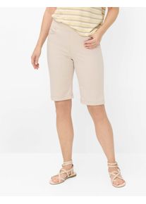 Raphaela by Brax Damen Hose Style PAMINA BERMUDA BEACH, hellbeige, Gr. 36