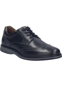 Josef Seibel Herren Halbschuh Stuart 04 in schwarz-kombi