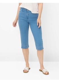 Raphaela by Brax Damen Jeans Style CAREN CAPRI, denim hellblau, Gr. 54K