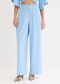 bonprix High-Waist Jersey-Hose, blau, Gr.48/50 (XL), Stylische Shorts mit toller Passform