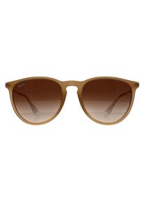 Ray-Ban RB4171 Erika 681413 poliertem Gummi beige Farbverlauf braun Sonnenbrille