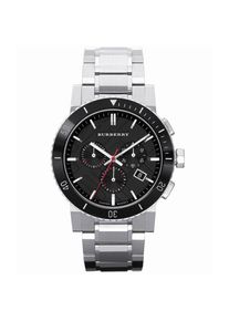 Burberry BU9380 Herrenuhr 42mm Silber Chronograph
