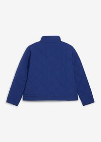 bonprix Steppjacke mit leichter Wattierung, blau, Gr.164, Moderne Steppjacke mit verstellbarem Tunnelzug am Saum und schicken Paspeltaschen f&uuml;r einen stylischen Auftritt