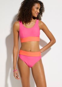 bonprix Bedeckender Bustier-Bikini (2-tlg.Set), pink, Gr.48, Bedeckender Bustier-Bikini im Set