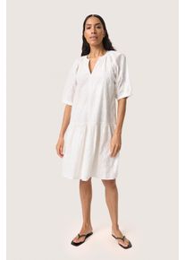 Soaked in Luxury Kleid Lockere Passform offwhite