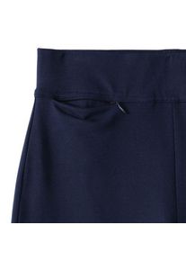 LANDS' END Starfish High Waist Hose mit weitem Bein, Damen,  Blau, Elasthan/Baumwoll-Mischung, by Lands' End