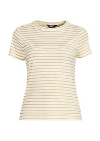 LANDS' END T-Shirt aus softem Viskosemix, Damen,  Wei&szlig;, Viskose/Polyester-Mischung, by Lands' End