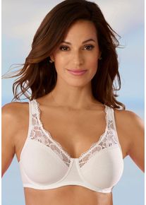 Petite Fleur sheego Gro&szlig;e Gr&ouml;&szlig;en Minimizer-BH, pink+wei&szlig;, Gr&ouml;&szlig;e 90C - Damen