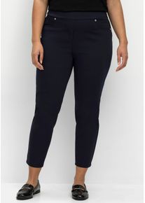 sheego Gro&szlig;e Gr&ouml;&szlig;en 7/8-Hose, nachtblau, Gr&ouml;&szlig;e 54 - Damen