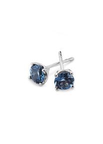 OROLINO Ohrringe Gold 585 mit 2x Blautopas (beh.) London Blue