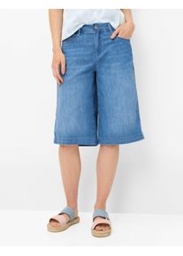 Brax Damen Bermuda Style MAINE B USED LIGHT MEDIUM BLUE, denim blau, Gr. 32