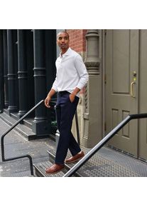 LANDS' END Ultimativ-Chino in Wunschl&auml;nge, Classic Fit, Herren,  Blau, Baumwolle/Elasthan/Polyester, by Lands' End