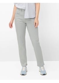 Raphaela by Brax Damen Five-Pocket-Hose Style CORRY SMOKE, grau, Gr. 38