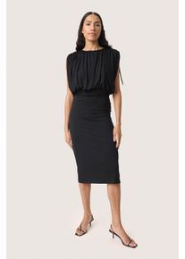Soaked in Luxury Jerseykleid Feminine Form black