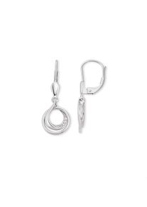OROLINO Ohrringe Gold 585 mit 6x Brillant zus. 0,03ct.